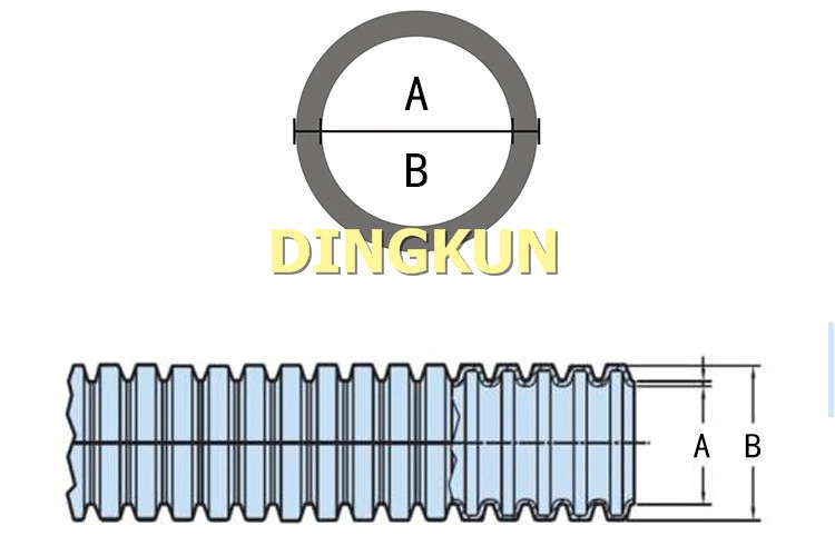 High Speed Plastic Corrugated Pipe Making Machine / PE PP PVC Single Wall Corrugated Pipe Machine