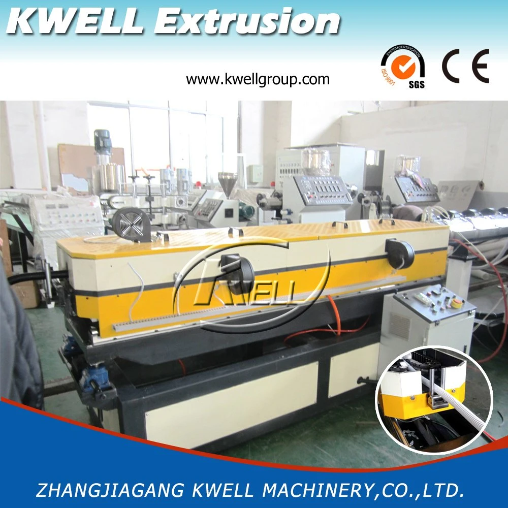 Flexible Corrugated Plastic Pipe Extrusion Equipment Machine Manufacturer Supplier