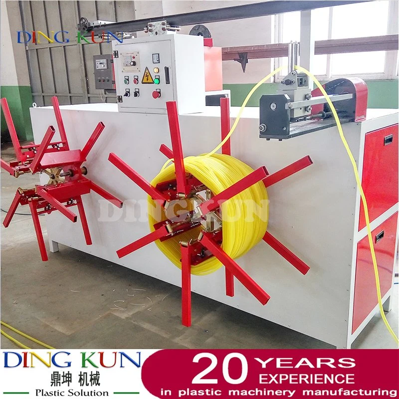 High Speed ​​Plastic Corrugated Pipe Making Machine / PE PP PVC Single Wall Corrugated Pipe Machine