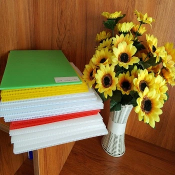 Coroplast PP PC plastic fluted polypropylene hollow board for floor covering