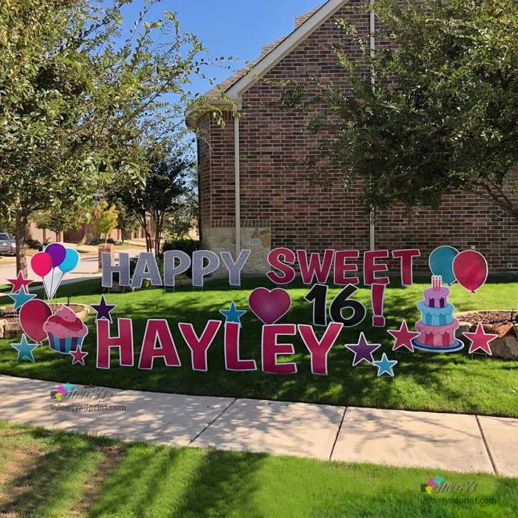 H Frame Holder Corrugated Plastic Political Corflute Yard Signs Coroplast