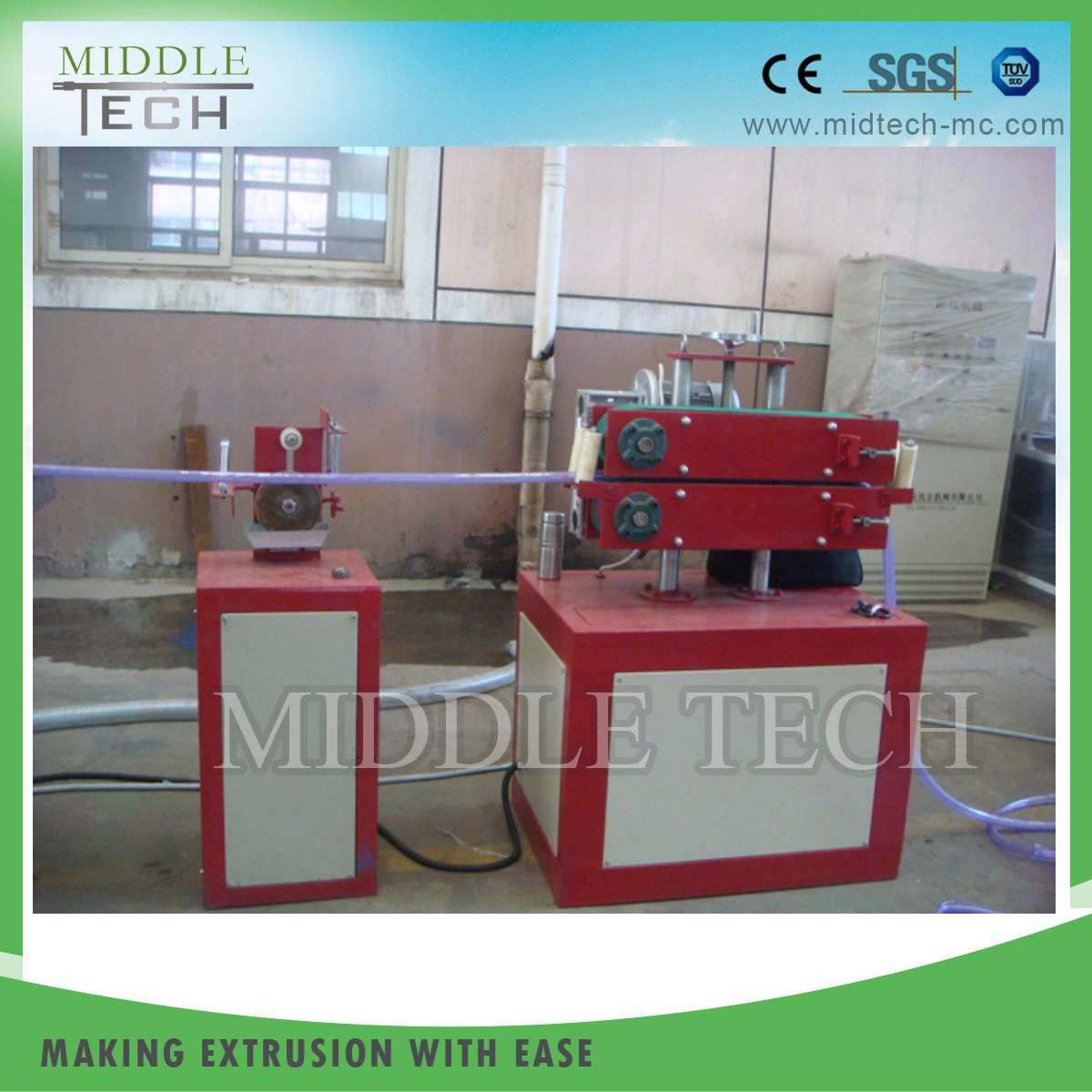 Plastic Soft PVC Garden Fiber Braided Reinforced Pipe Hose/Corrugated Pipe/Pipe Extruder