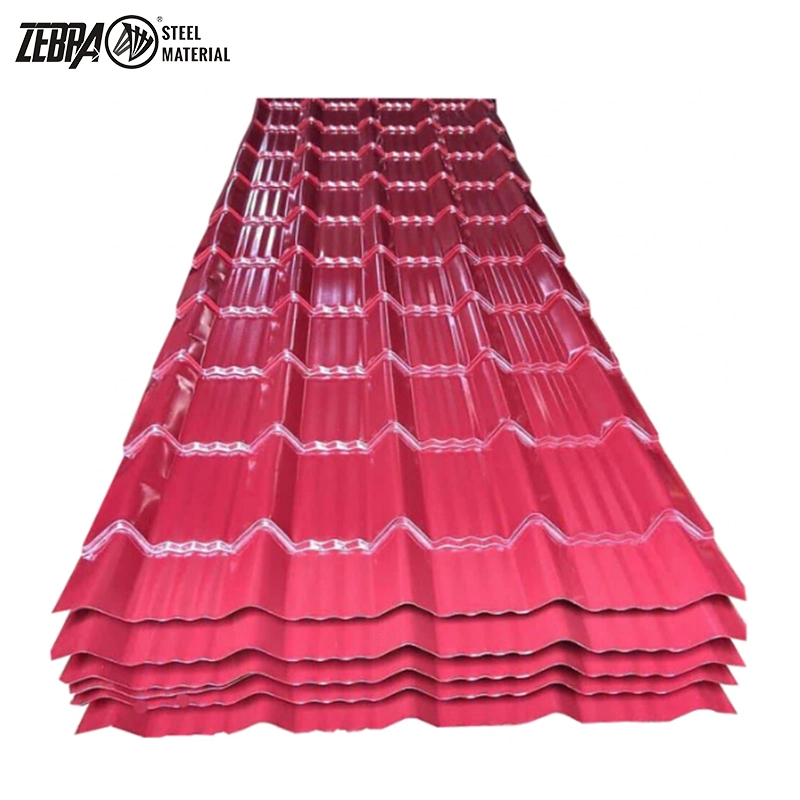 PPGI Coils Corrugated Metal Roof Sheet Galvalume/Galvanized Corrugated Steel Roof Sheet