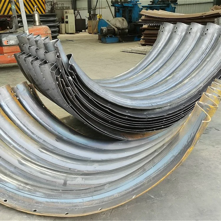 Galvanized corrugated culvert is economical and convenient