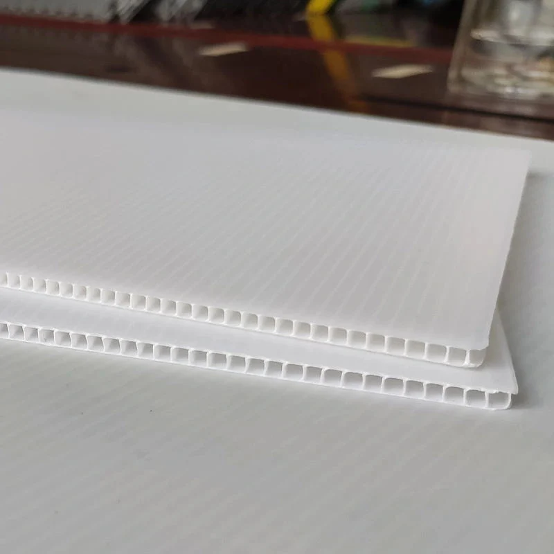 China Corrugated / Fluted / Hollow / Double Wall / Coroplast / Corflute PP / Plastic Sheet