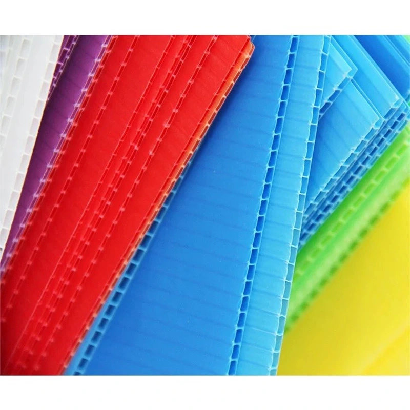 4mm 6mm Corrugated Plastic Sheet Coroplast Sheet Polypropylene Sheet