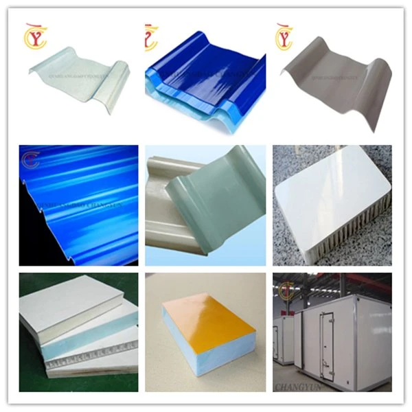 High Gloss Film for FRP Lightweight Corrugated Plastic Roofing Panel Tile