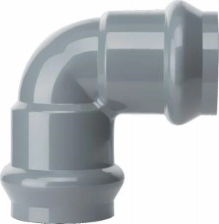 High quality 1.0MPa plastic pipe fittings PVC pipe and pipe fittings Rubber ring joints UPVC water supply pressure fittings DIN standard 1.0MPa