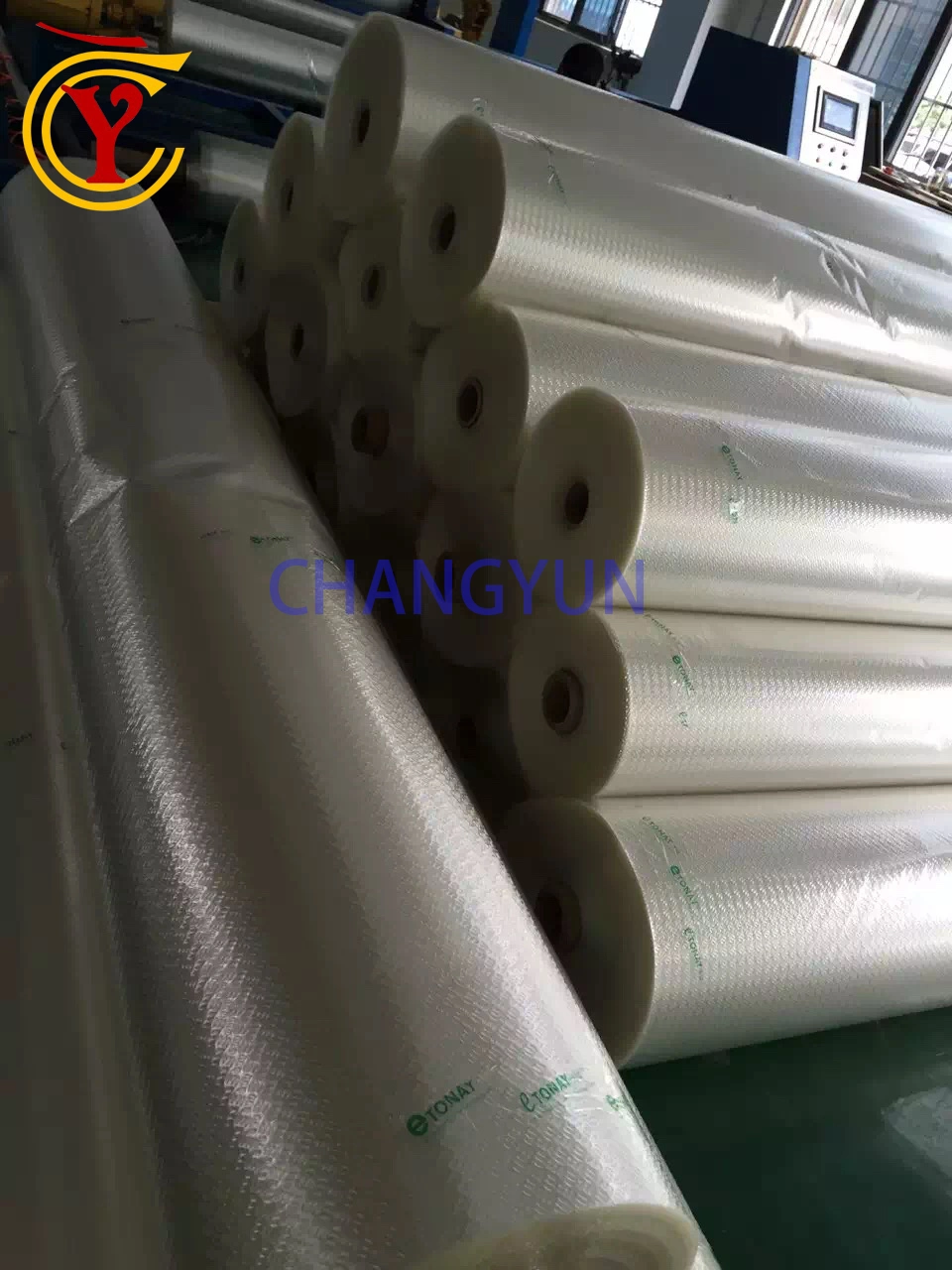 FRP Lightweight Corrugated Plastic Roofing Sheet/Tile Embossed High Gloss Film