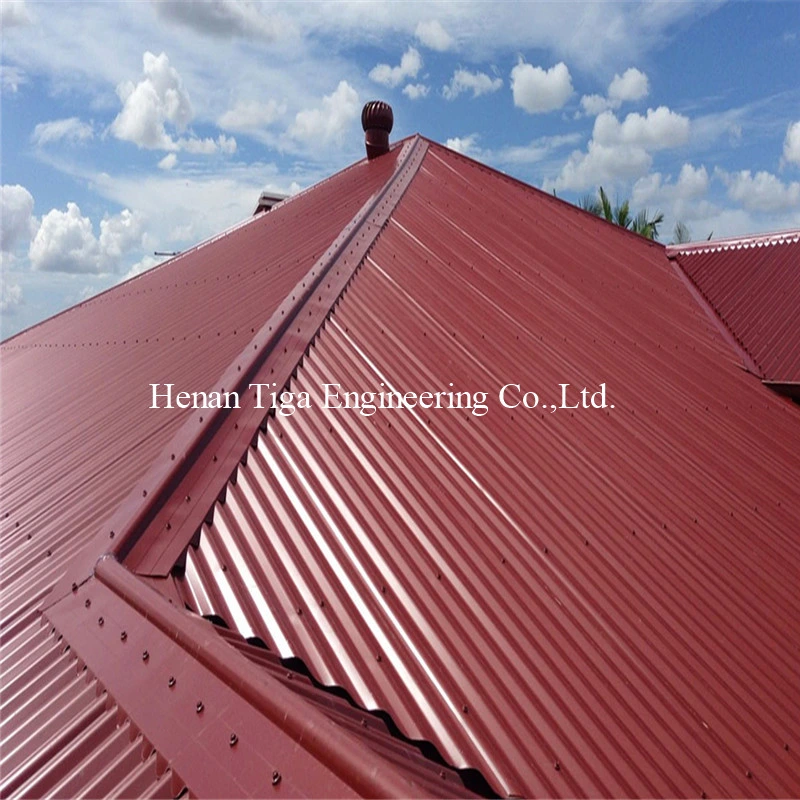 Ral Color Coated PPGI Corrugated Metal Roofing Sheets Panels