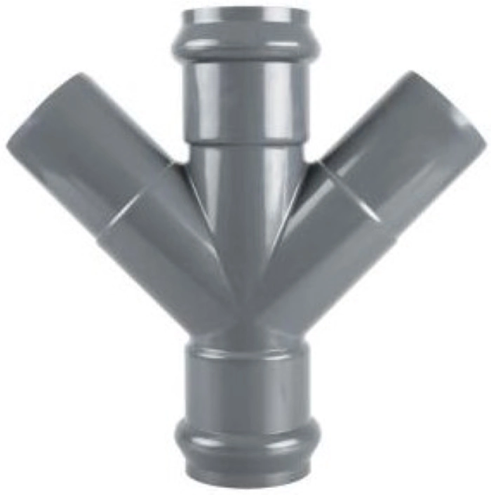 High quality 1.0MPa plastic pipe fittings PVC pipe and pipe fittings Rubber ring joints UPVC water supply pressure fittings DIN standard 1.0MPa