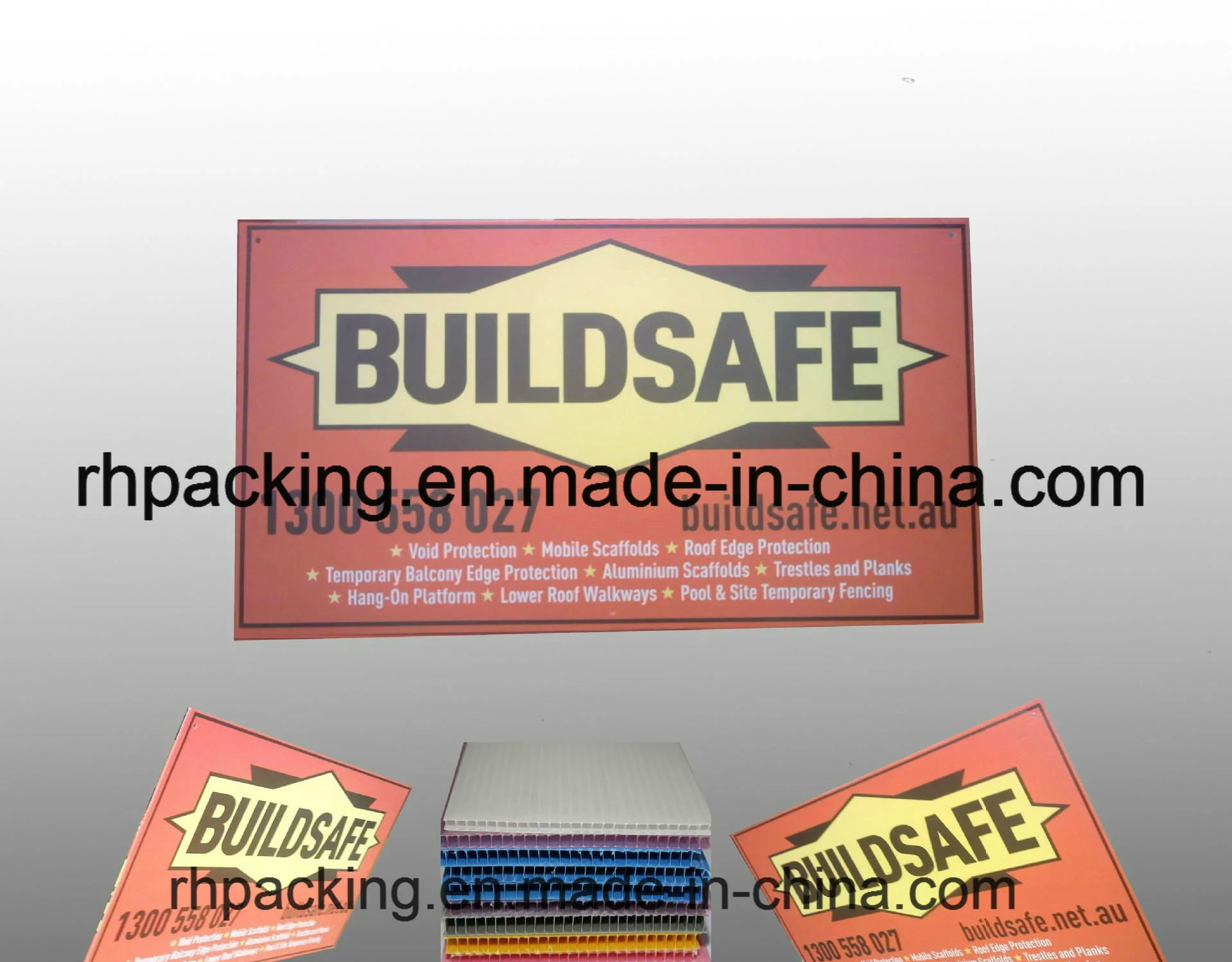 4mm Corflute Coroplast Correx Display and Sign Board/Conora Handle Board
