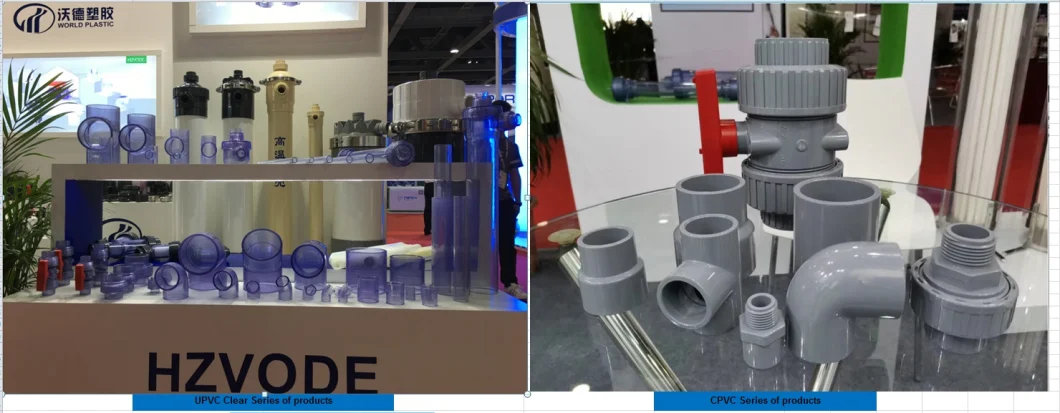 UPVC Plastic Coupling in 12 Inch Size with DIN Standard for Pipe Fitting
