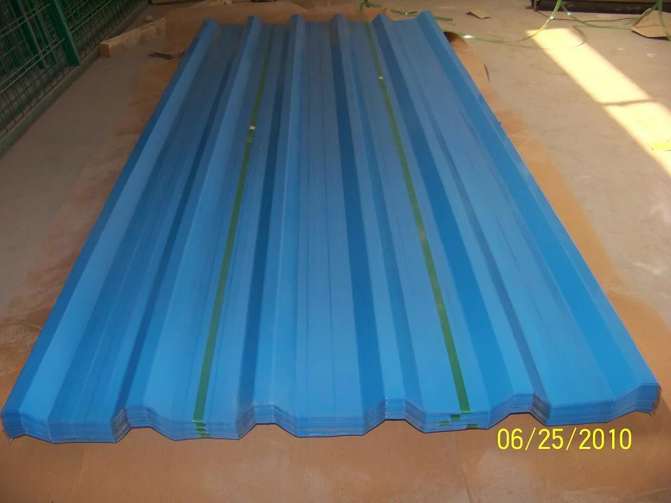 Color Coated Zinc Corrugated Steel Roofing Sheets