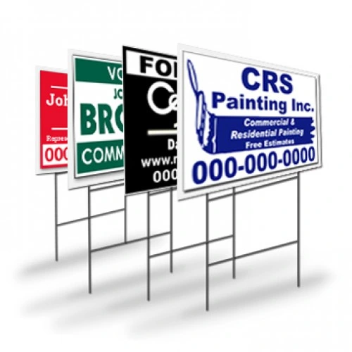 PP Material Corrugated Plastic Board Printing Coroplast Yard Signs
