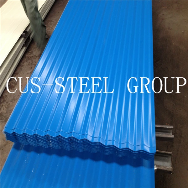 Embossed Corrugated Roof Sheet/Coated Corrugated PPGI Tile