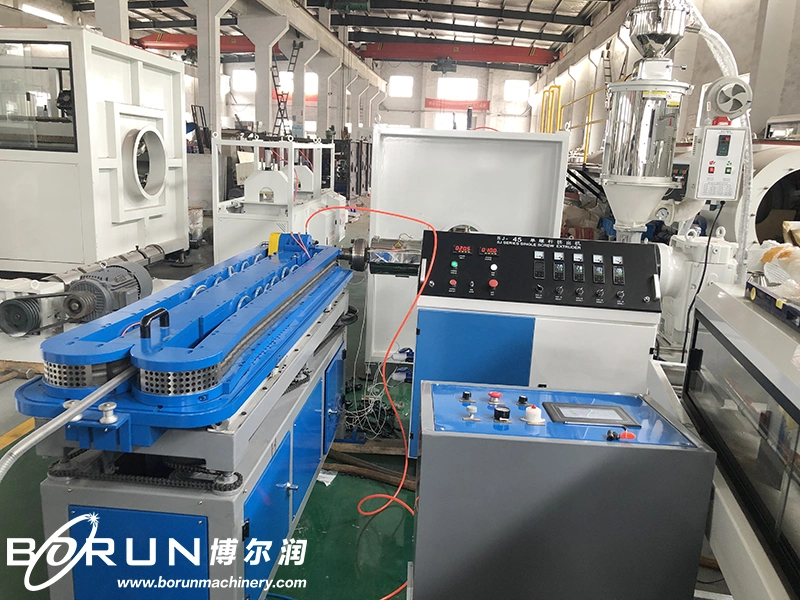 Plastic flexible corrugated pipe machine for PP PE PVC corrugated pipe