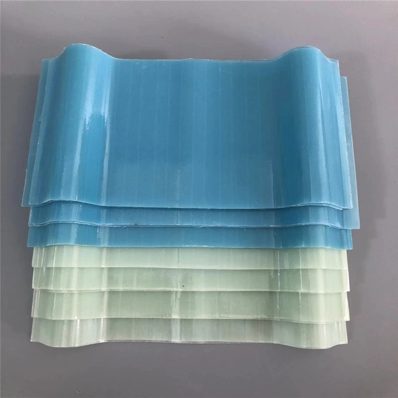 Glass fiber composite plastic glass fiber reinforced plastic corrugated roof panel