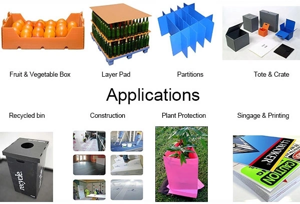PP Corrugated Plastic Sheets Corflute PP Board Factory Supplier