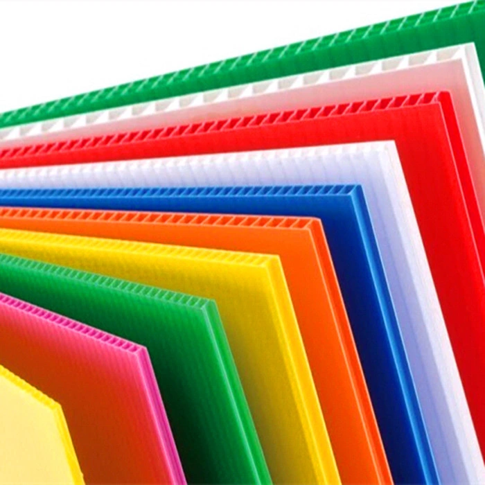 8X4 Coroplast corrugated plastic, PP hollow board, corrugated plastic board