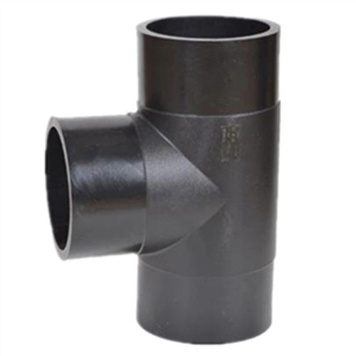 High Quality DIN Standard Plastic Fittings HDPE80 Fittings Reducing Tee HDPE80 Water Supply Fittings SDR13.6 and SDR17