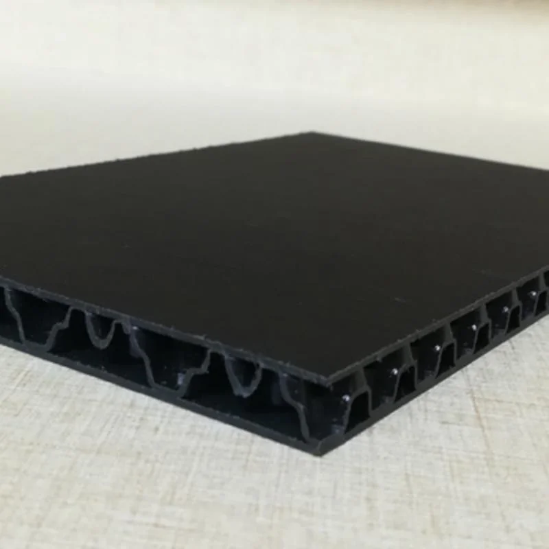 High Quality Recycled Polypropylene Plastic Corrugated Coroplast Hollow Panel Honeycomb Panel