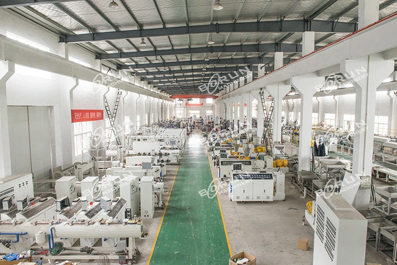 Shrinkable Single Wall Plastic Corrugated Pipe Making Machine for Wash Basin Drain
