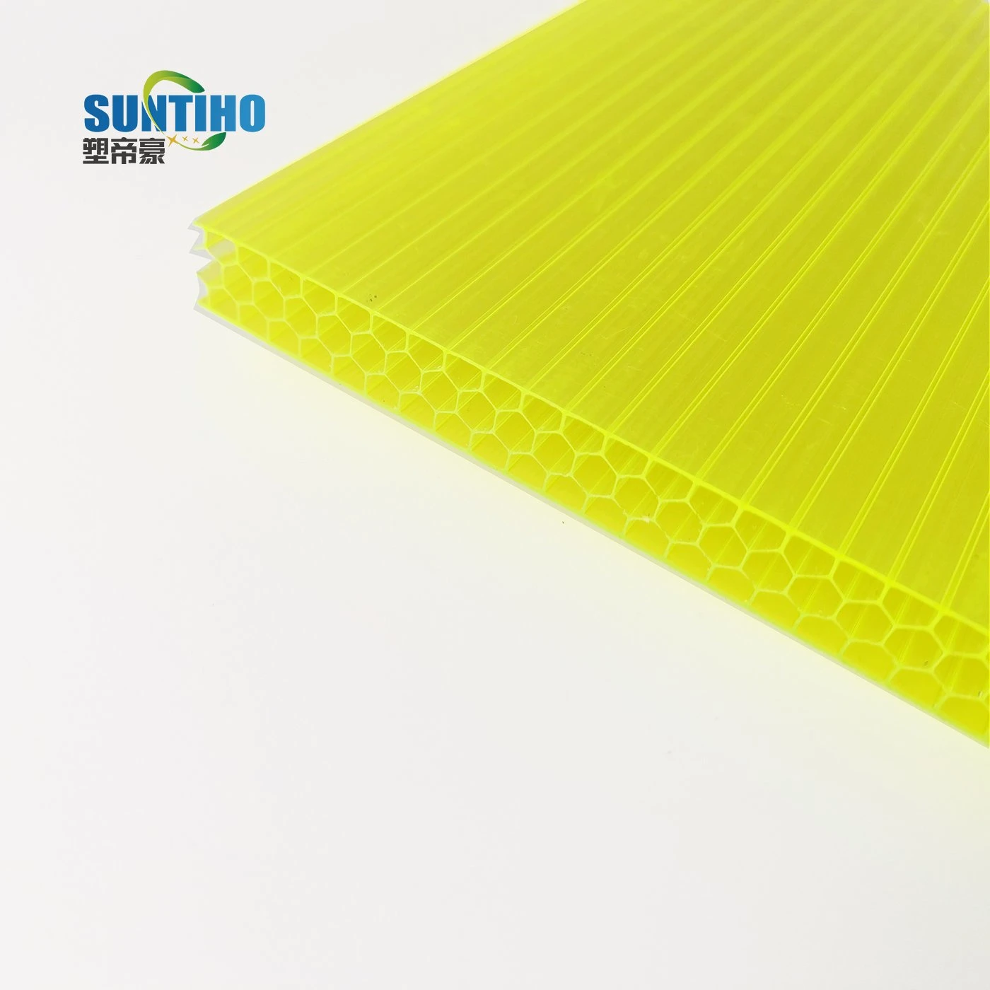 China Recycled Hollow Polycarbonate Corrugated Plastic Roof Sheet