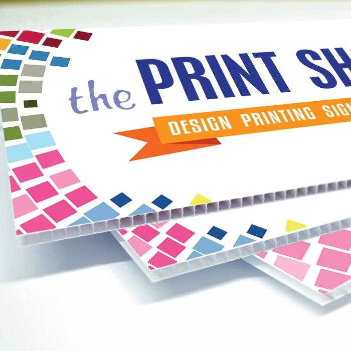 PP Material Corrugated Plastic Board Printing Coroplast Yard Signs