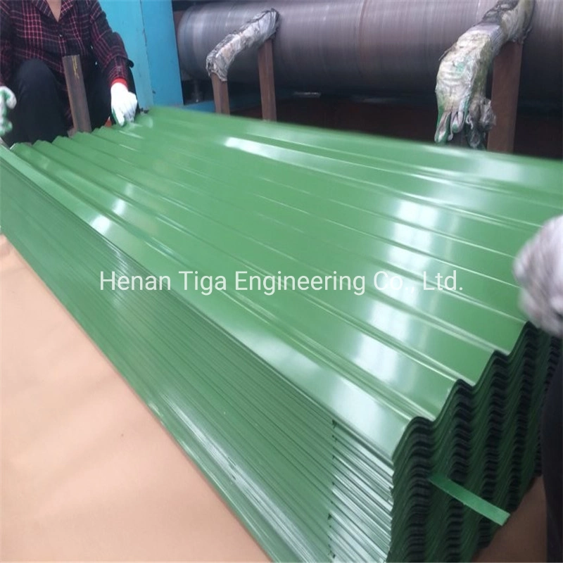 Ral Color Coated PPGI Corrugated Metal Roof Sheet