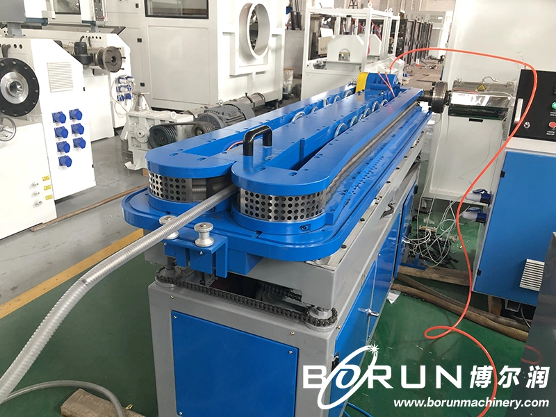 Plastic flexible corrugated pipe machine for PP PE PVC corrugated pipe