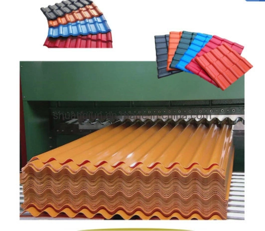 Plastic Tile Roofing Machine PVC Corrugated Roofing Sheet Insulation Roofing Sheet Production Line