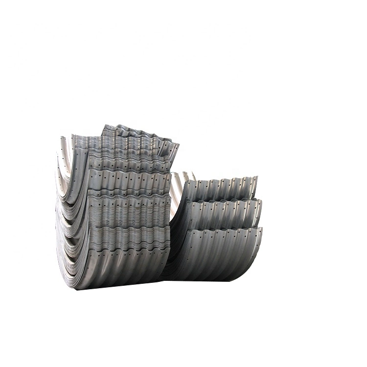 Customizable thickness building materials corrugated galvanized culvert steel pipe