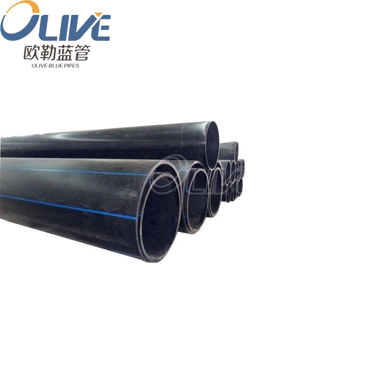 8 inch 25mm 1000mm diameter HDPE water bellows plastic 250mm PE pipe