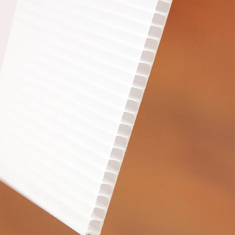 PP Polypropylene Corrugated Plastic Sheet Coroplast PP Hollow Sheet Slot