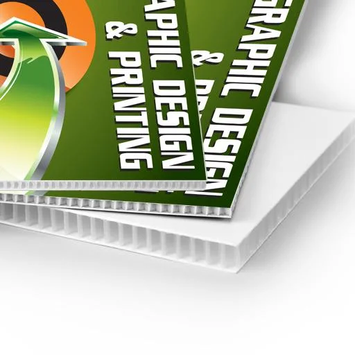 PP Material Corrugated Plastic Board Printing Coroplast Yard Signs