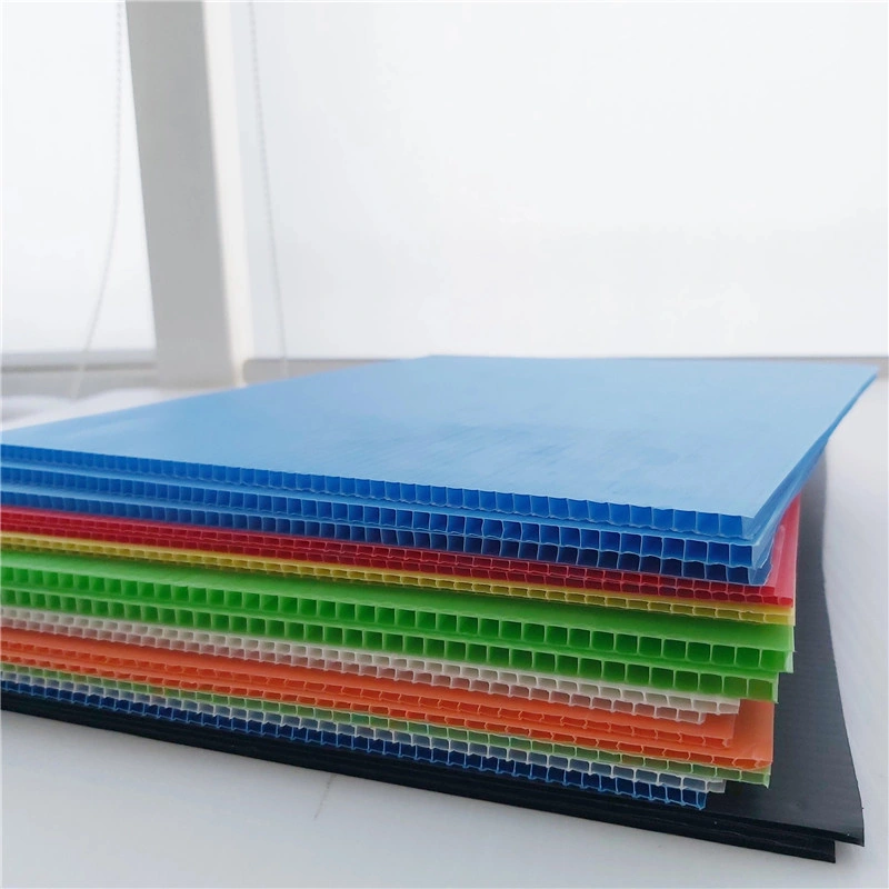4mm 6mm Corrugated Plastic Sheet Coroplast Sheet Polypropylene Sheet