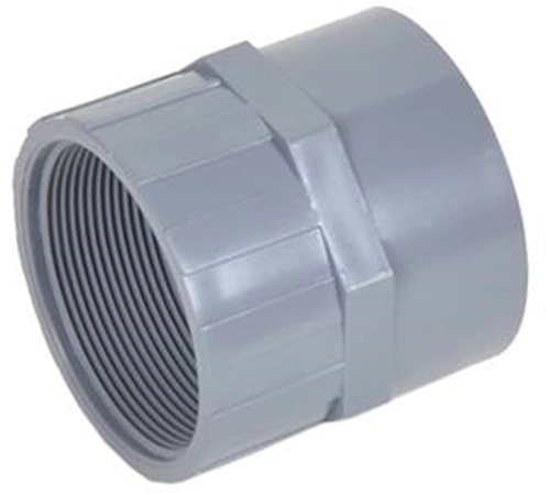 High quality plastic pipe fittings PVC pipes and fittings UPVC pressure fittings for water supply with solvent cement joints DIN standard 1.0MPa