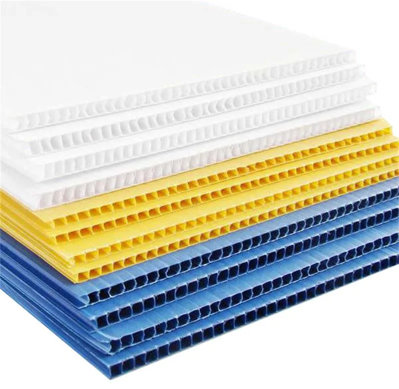 Factory Direct Polypropylene Correx Hollow Corrugated Plastic Display PP Sheet