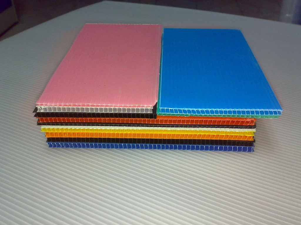 PP Coroplast Corflute polypropylene corrugated board / PP corrugated board for printing