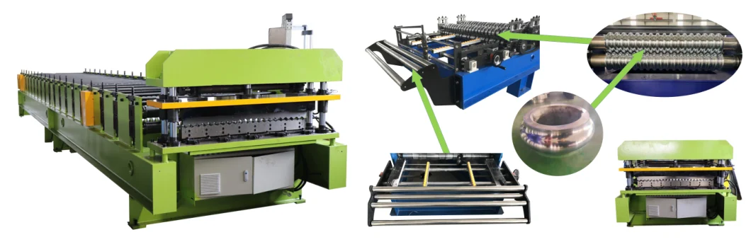 Heibei Botou Manufacturer High Quality Corrugated Roofing Sheet Metal Corrugated Steel Roofing Tiles Roll Forming Machine