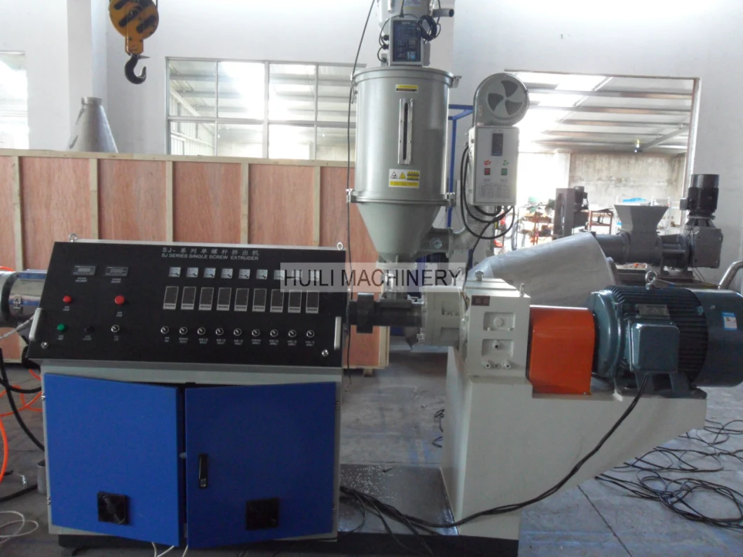 HDPE Double Wall Corrugated Drain Pipe Machinery, Water Cooling Plastic HDPE Corrugated Tube Making Machine Dwc Pipe Extrusion Machinery