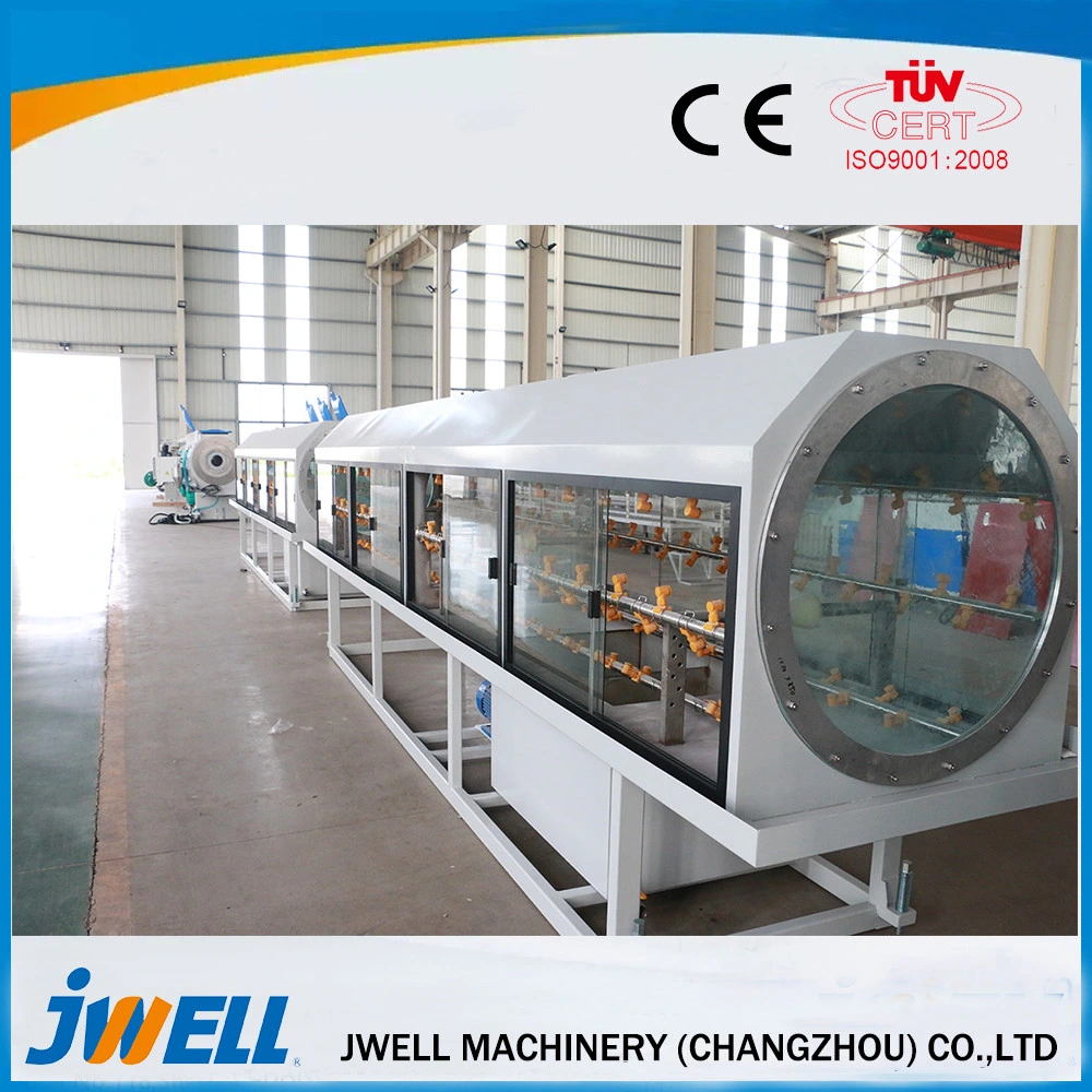Jwell High Output Fully Automatic HDPE Pipe Corrugated Pipe Plastic Machine
