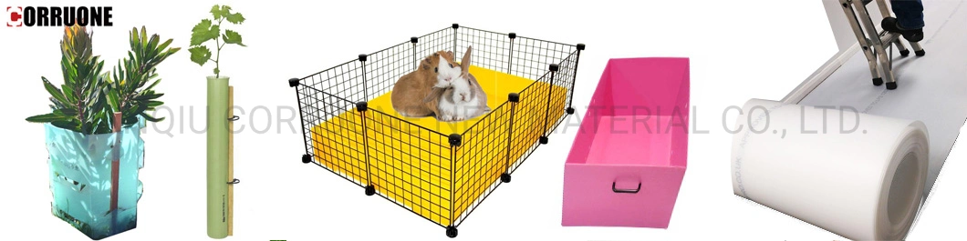 Coroplast Corflute Correx PP Corrugated Plastic Sheets