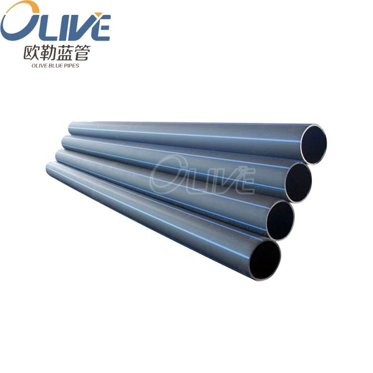 8 inch 25mm 1000mm diameter HDPE water bellows plastic 250mm PE pipe
