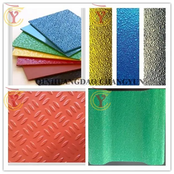 Embossed High Gloss Film for FRP Lightweight Corrugated Plastic Roofing Panel/Tile