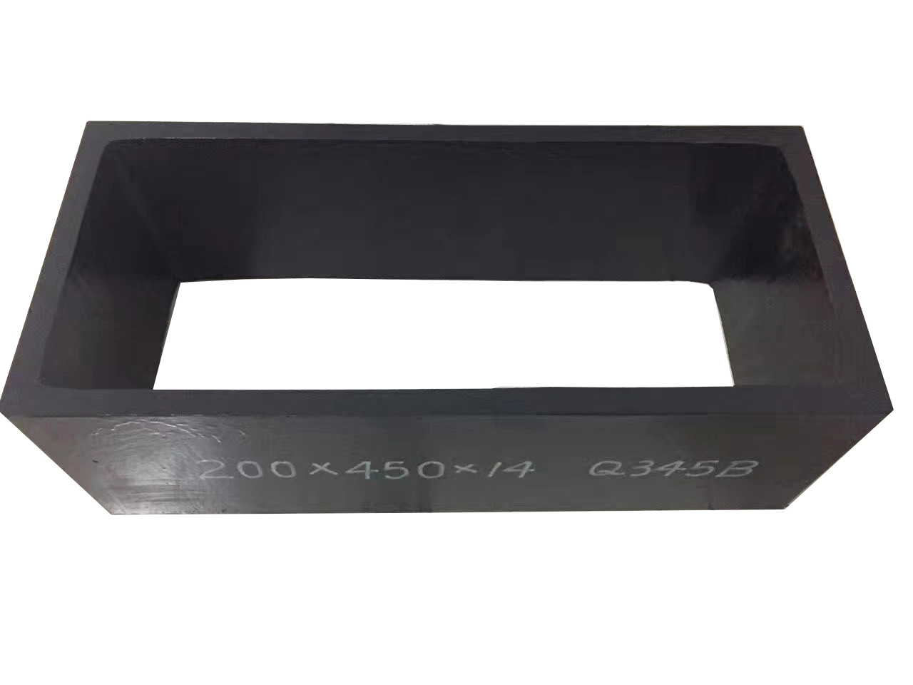 Large-diameter corrugated sharp-angle steel pipe for agricultural machinery