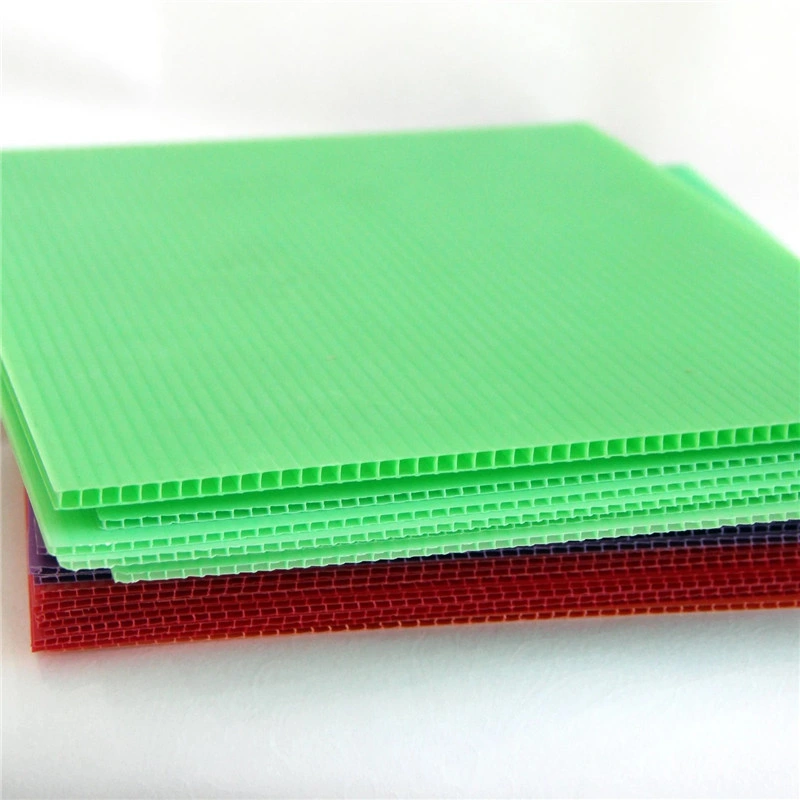PP Hollow Coroplast Polypropylene Sheet 4X8FT Corrugated Plastic Sheet