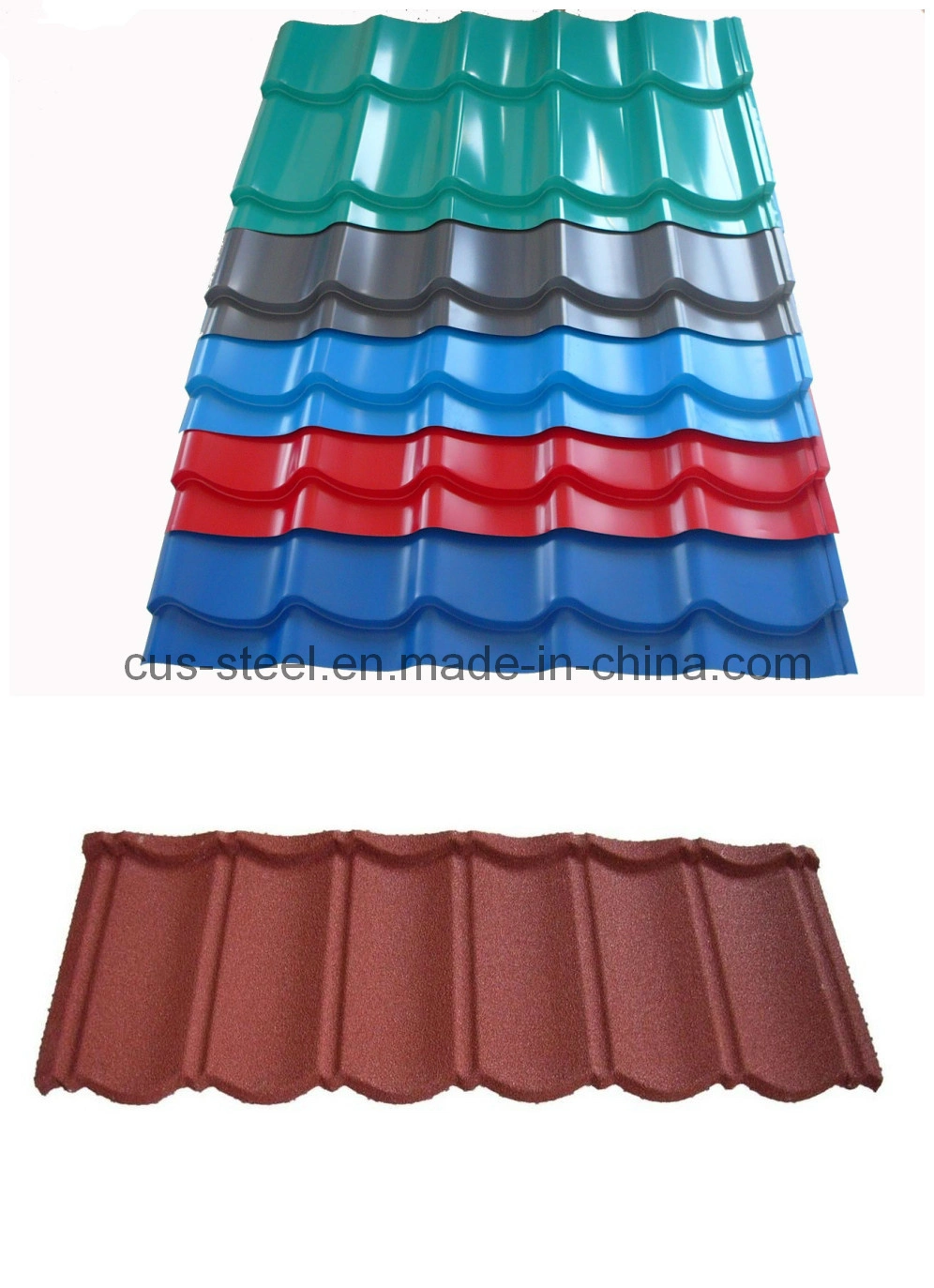 Stone Coated Metal Roof Tile/PPGI Decorative Profile/Corrugated Roof Sheet