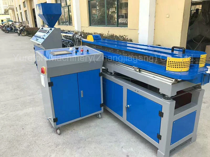 Single Double Wall Corrugated Drainage Pipe Extruder, PE PVC Plastic Pipe Making Machine